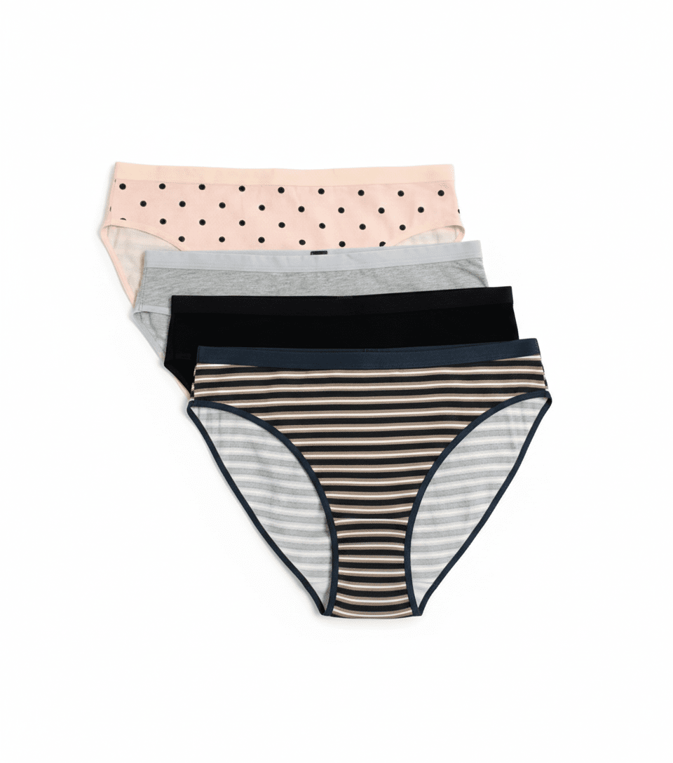 Ladies Premium Cotton Brief Panty | Pack of 5 - 10 - Image 4