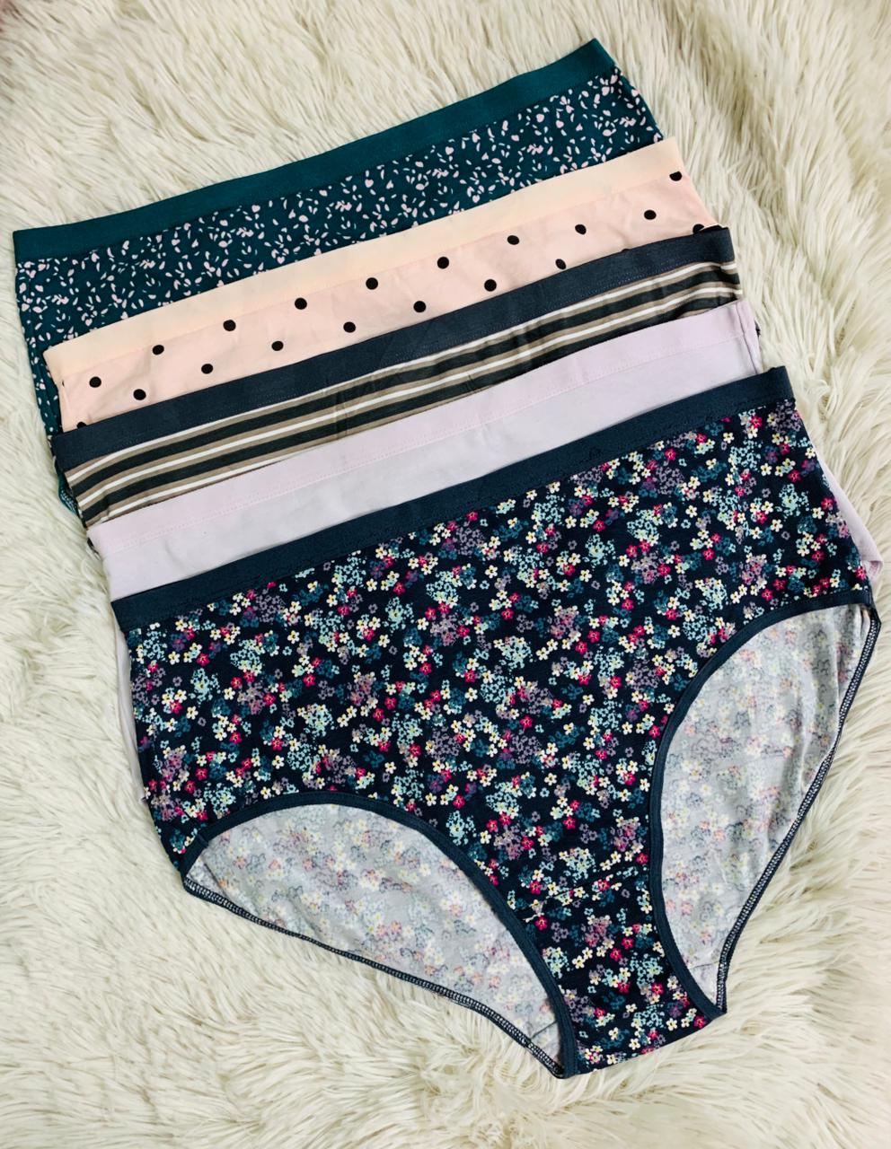 Ladies Premium Cotton Brief Panty | Pack of 5 - 10 - Image 2